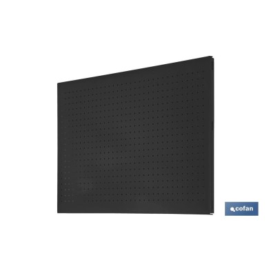 Panel de herramientas perforado | Tablero de acero | Incluye 8 ganchos y material de fijación | Disponible en diferentes medidas