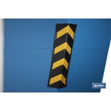 Esquinero Recto | Colores: amarillo y negro | Medidas: 8 x 800 x 100 mm