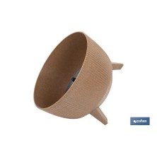 Macetas decorativas con patas desmontables | Macetas redondas con rayas | Resistentes a UV | Disponibles en varios colores y dif