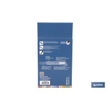 Expositor de cúteres antideslizantes | Incluye 12 cúteres de ABS| Disponible en diferentes medidas