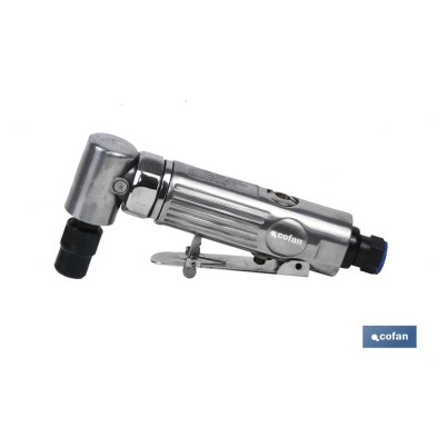 Fresadora neumática 90° de alto rendimiento recta para vástagos de Ø6mm