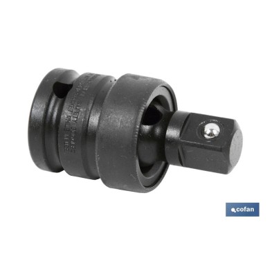 Articulación universal de impacto | Con cuadradillo macho y hembra de 1/2  | Cardan universal