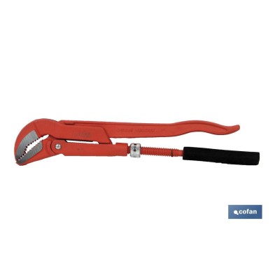 Llave sueca para fontanería forjada 45° | Herramientas de fontanería  | Medidas de apertura desde 1/2' hasta 2' de exterior.