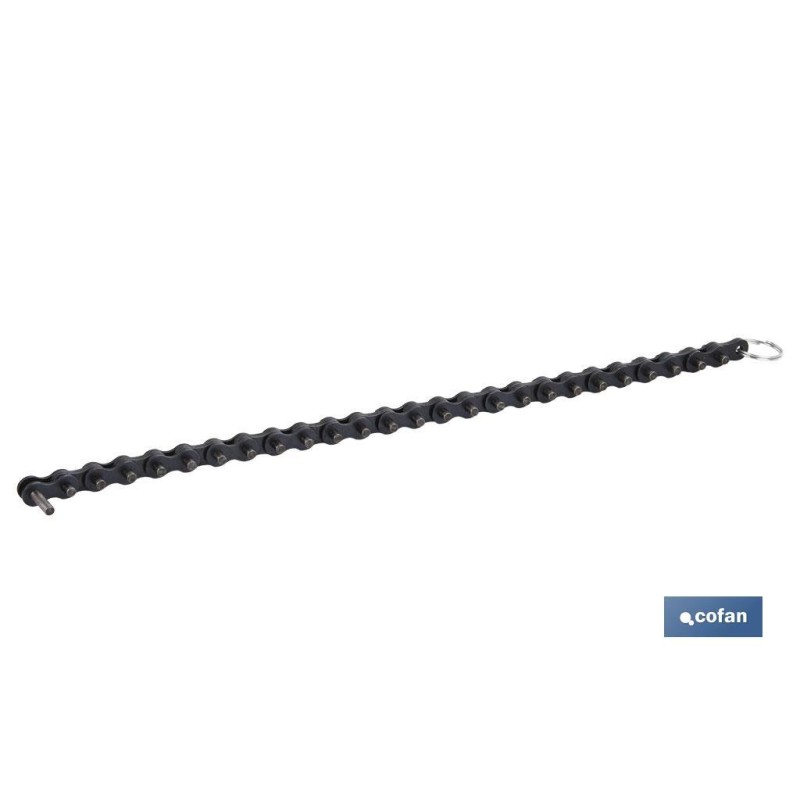 Recambio de cadena reversible | Medidas: 4 y Longitud: 102 | Herramienta de fontanería