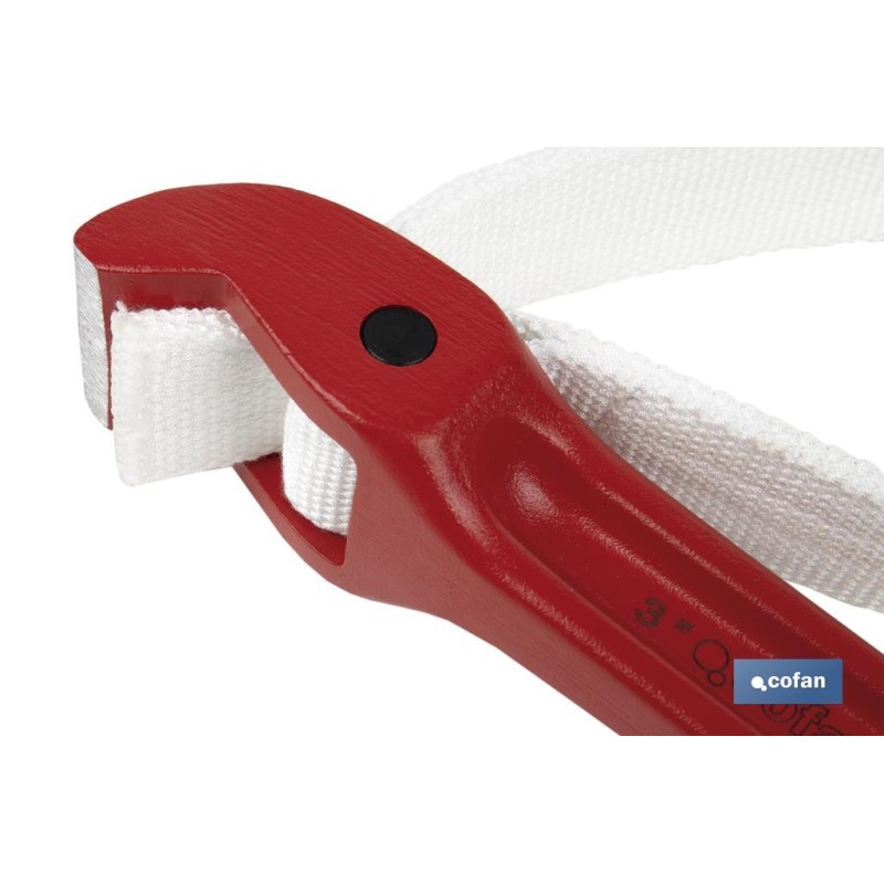 Llave de correa | Fabricado en nylon | Diámetro entre 3 y 8 | Longitud: 450 o 1000 mm